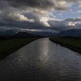 Le niveau du Rhin s'est élevé, alimenté par les fortes pluies tombées ces derniers jours (archives).